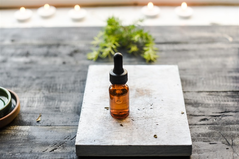Imagem de óleo essencial para aromaterapia